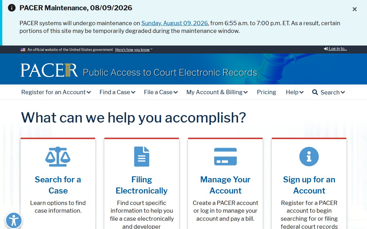 PACER search for federal criminal court cases involving Zapata County